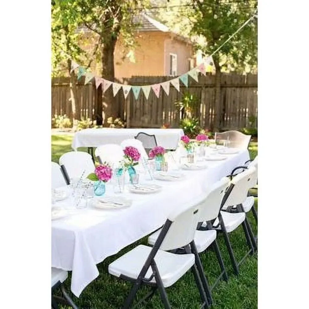 Craft & Party, Polyester Tablecloth - Rectangle Navy  Blue, 60 x 102 Inch